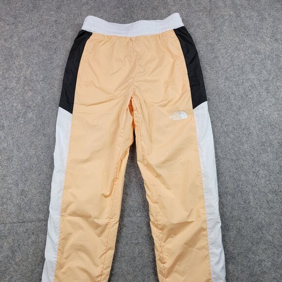 The North Face WindWall Nylon Track Pants Womens XS Peach White Black - Picture 1 of 16